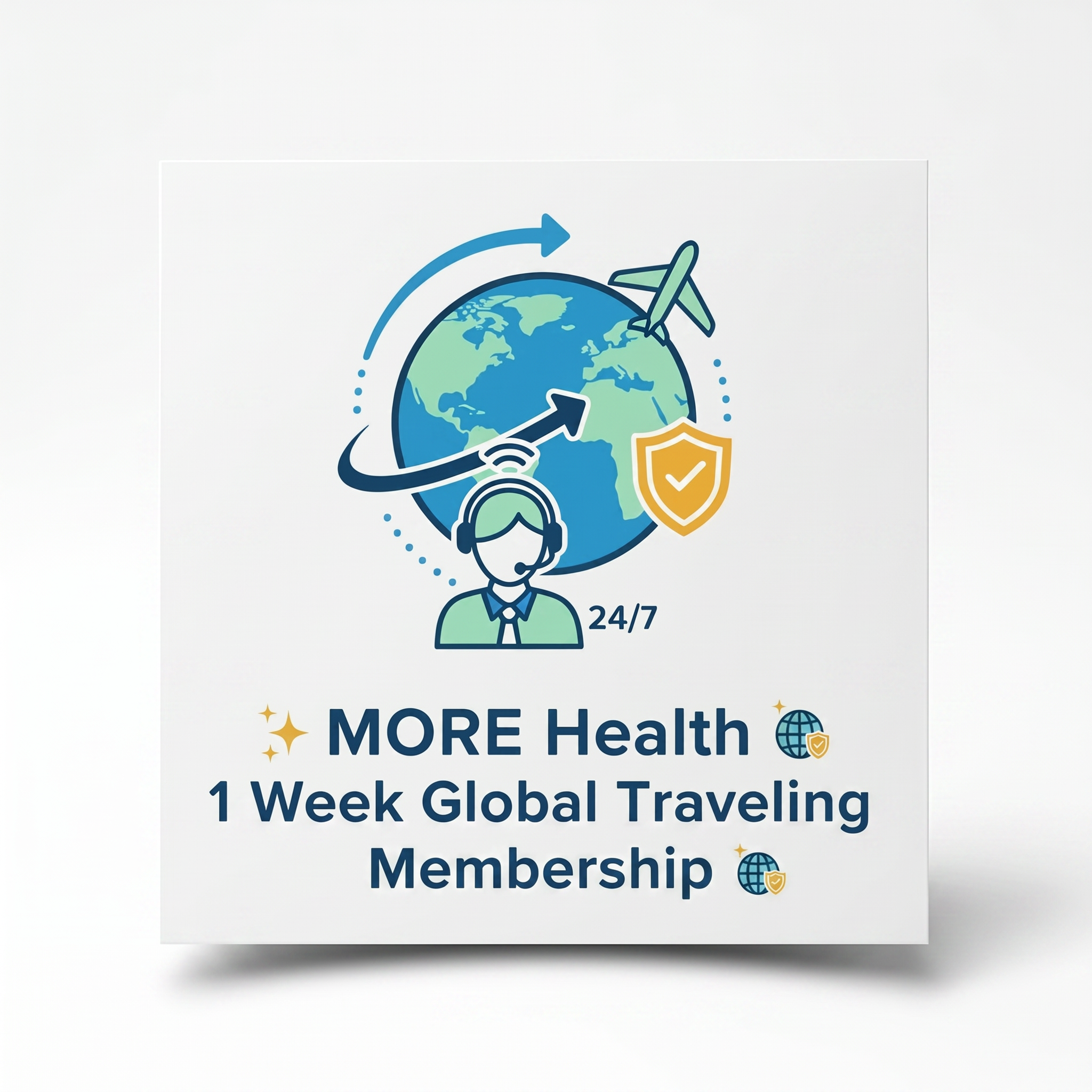 MORE Health 1 Week Global Traveling Membership Voucher