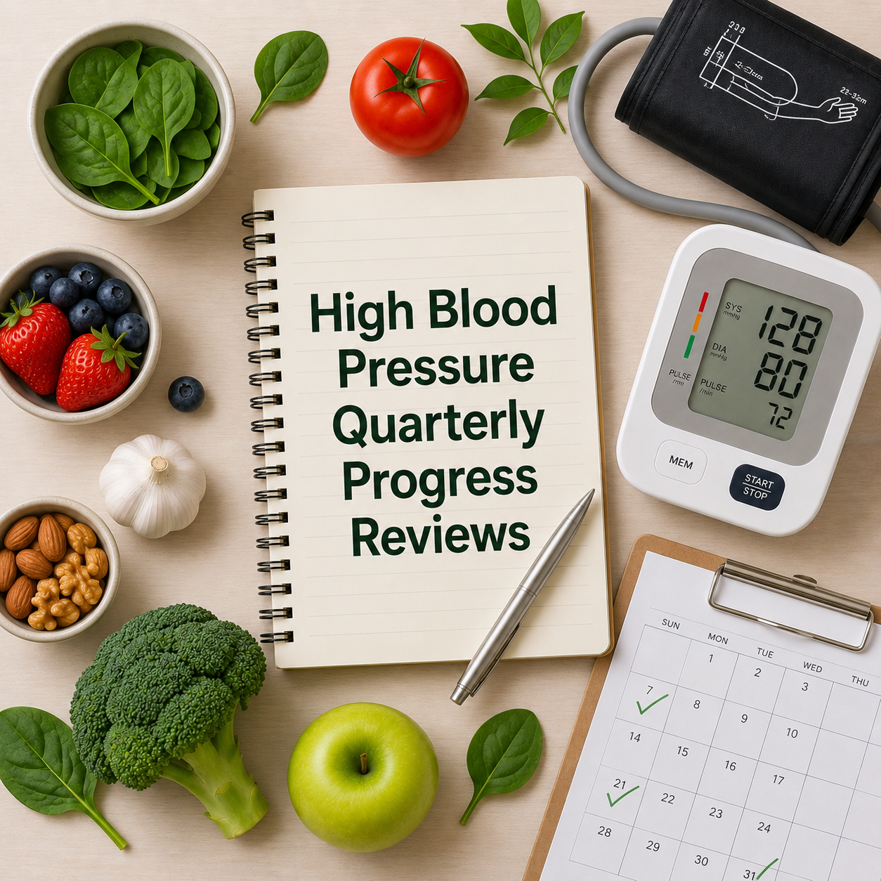 High Blood Pressure Quarterly Progress Reviews