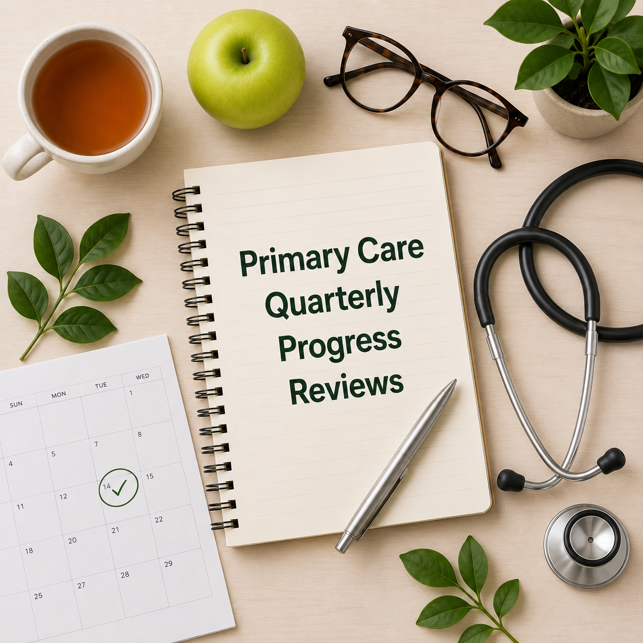 Primary Care Quarterly Progress Reviews